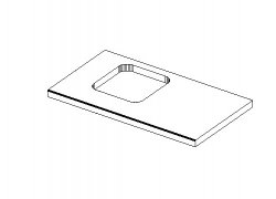 ARUBA BLAT 100x3x50