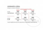 Łóżko tapicerowane Tessa Cristal