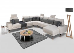 Narożnik modułowy Sycylia 1L+PD+1BB+E+2BB+LR